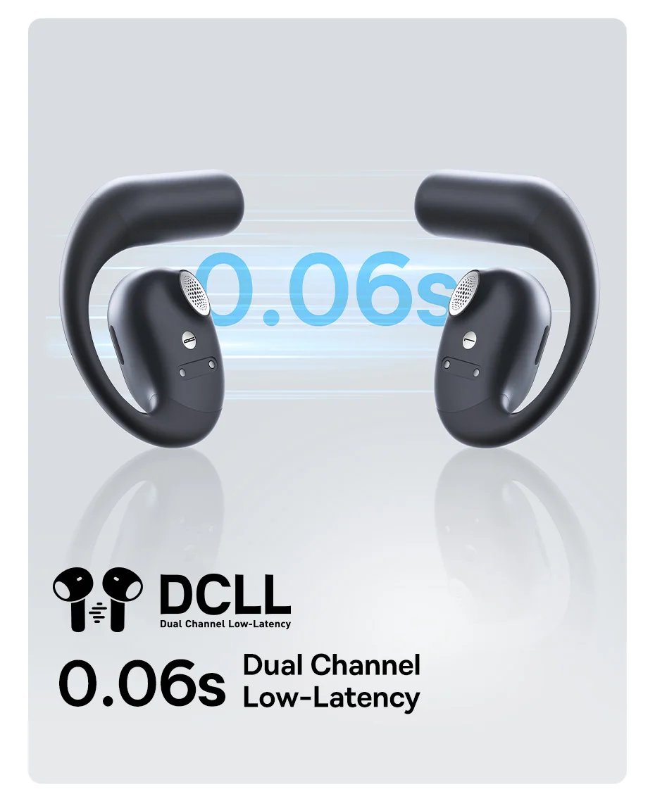 Baseus Eli 10i Fit Open-Ear Earphones Ear Hooks Wireless Bluetooth 5.4 Headphones IP54 Waterproof Air conduction Sports Earbuds Baseus Eli 10i Fit Open-Ear Earphones Ear Hooks Wireless Bluetooth 5.4 Headphones IP54 Waterproof Air conduction Sports Earbuds