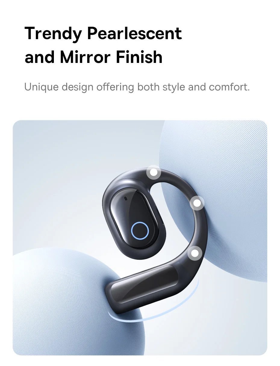 Baseus Eli 10i Fit Open-Ear Earphones Ear Hooks Wireless Bluetooth 5.4 Headphones IP54 Waterproof Air conduction Sports Earbuds Baseus Eli 10i Fit Open-Ear Earphones Ear Hooks Wireless Bluetooth 5.4 Headphones IP54 Waterproof Air conduction Sports Earbuds