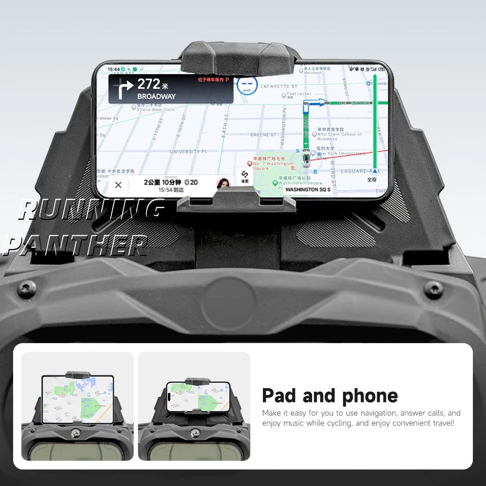 Suitable electronic device holder, phone and tablet GPS holder, storage box For Can Am Outlander 500 650 800 1000 L MAX - Image 5