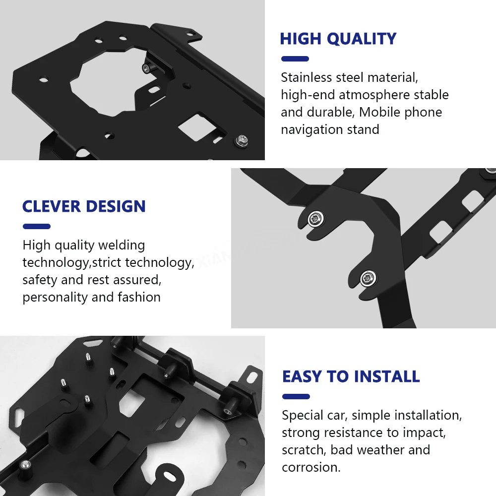 For Tenere 700 Tenere700 T 700 T700 2019-2022 Mobile Phone Navigation Holder Multifunctional Monitor Base GPS Stabiliser access