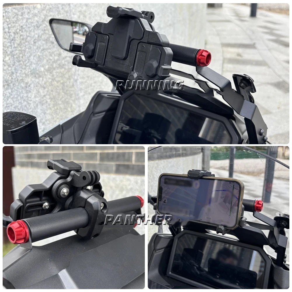NEW modification accessories, navigation bracket, mobile phone holder 22 MM FOR YAMAHA TMAX 560 T-max 560 2025 NEW modification accessories, navigation bracket, mobile phone holder 22 MM FOR YAMAHA TMAX 560 T-max 560 2025