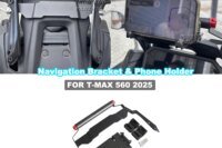 Motorcycle Holder Mobile Phone Navigation Bracket Support 22mm For YAMAHA TMAX T MAX 560 T-MAX560 TMAX560 2025 Accessories Solid