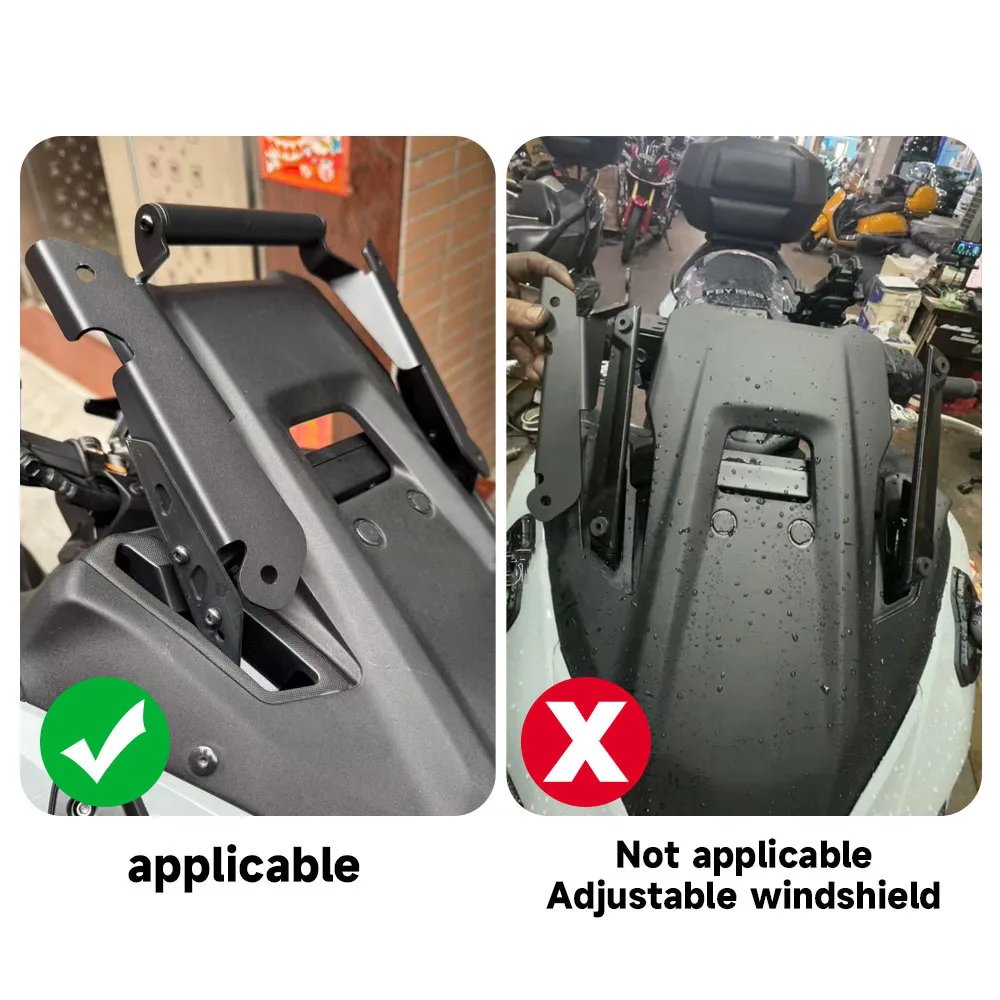 Motorcycle Holder Mobile Phone Navigation Bracket Support 22mm For YAMAHA TMAX T MAX 560 T-MAX560 TMAX560 2025 Accessories Solid