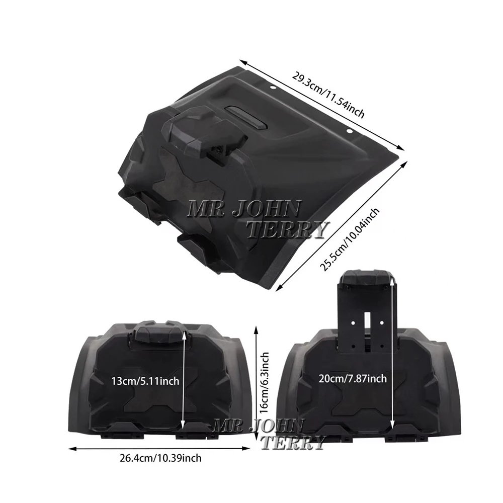 Motorcycle Accessories Electronic Device Tablet Phone Holder Storage Box Organizer Tray For Kawasaki Teryx KRX 1000 2020-2023 - Image 6