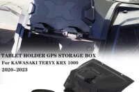 Motorcycle Accessories Electronic Device Tablet Phone Holder Storage Box Organizer Tray For Kawasaki Teryx KRX 1000 2020-2023