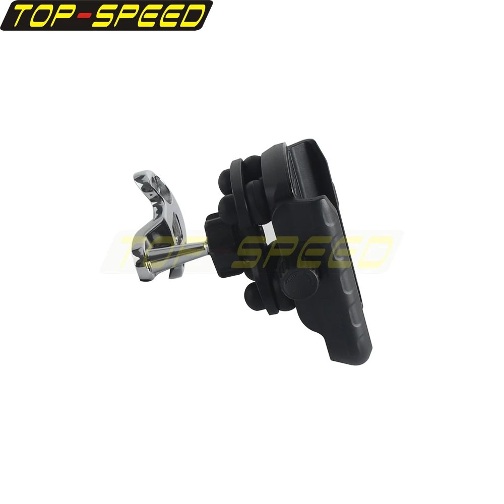 5.4-7.2" Motorcycle Phone Holder 360° Rotation Phone Mount For Harley FLTRX CVO Road Glide FLTRXSE Limited FLTRKSE Ultra FLTRUSE - Image 4