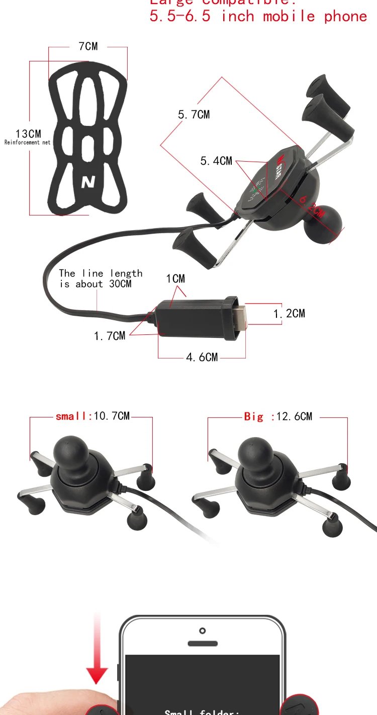 Car Phone Holder Wireless Charger Waterproof Wireless Charging Bike Cellphone Stand Motorcycle Phone Holder X Grip Mount for Ram Car Phone Holder Wireless Charger Waterproof Wireless Charging Bike Cellphone Stand Motorcycle Phone Holder X Grip Mount for Ram