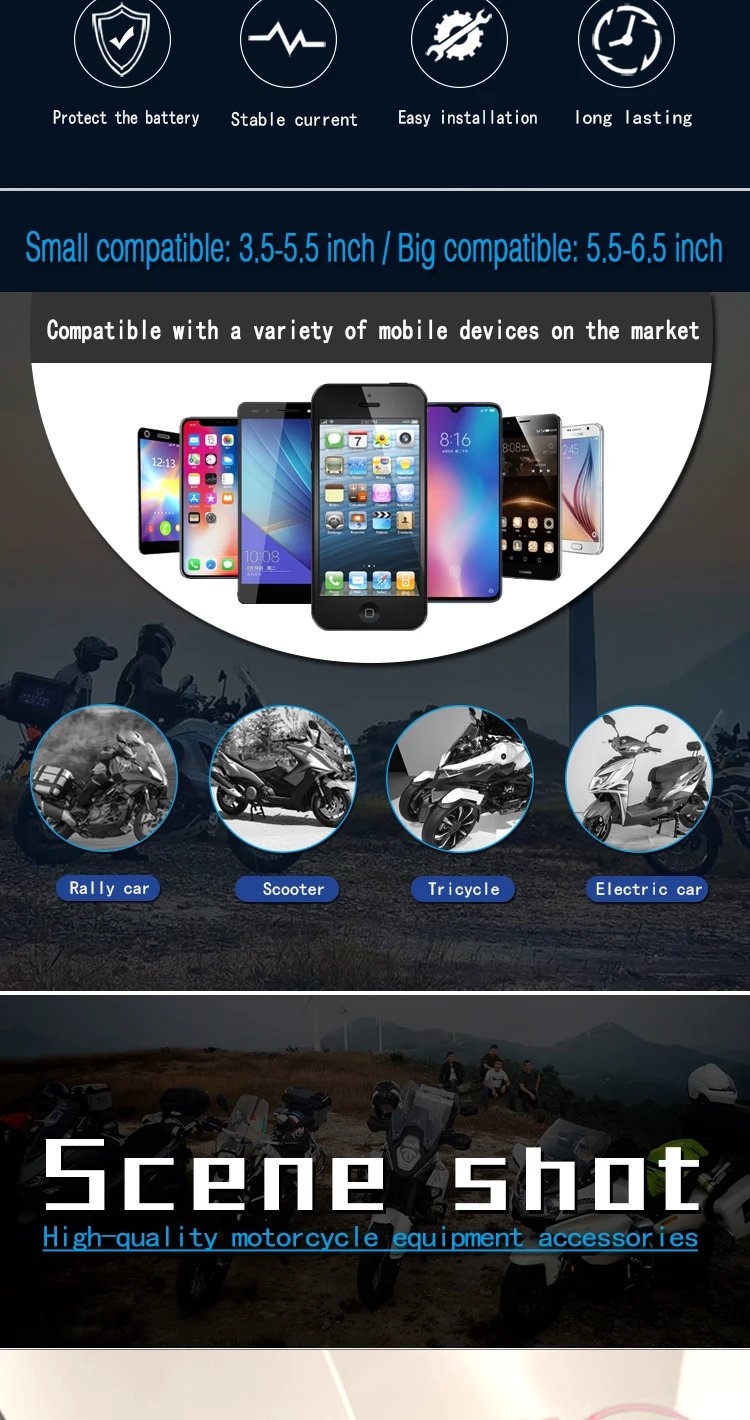 Car Phone Holder Wireless Charger Waterproof Wireless Charging Bike Cellphone Stand Motorcycle Phone Holder X Grip Mount for Ram Car Phone Holder Wireless Charger Waterproof Wireless Charging Bike Cellphone Stand Motorcycle Phone Holder X Grip Mount for Ram