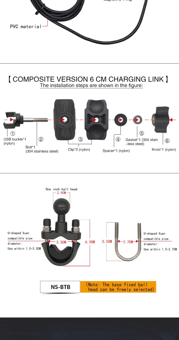 Car Phone Holder Wireless Charger Waterproof Wireless Charging Bike Cellphone Stand Motorcycle Phone Holder X Grip Mount for Ram Car Phone Holder Wireless Charger Waterproof Wireless Charging Bike Cellphone Stand Motorcycle Phone Holder X Grip Mount for Ram