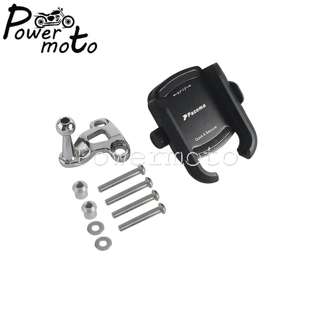 Fit 5.4-7.2-inch Phone Motorbike Phone Holder Stand Bracket Mount For Harley Touring FLHTP Road King FLHR FLTRX FLTRU FLHX FLHTK - Image 5