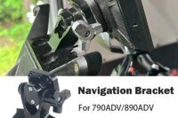 New For 790ADV 890ADV 790 890 Adventure Motorcycle Driving Recorder GPS Phone Navigation Bracket Holder Mount Stand 2023 2024