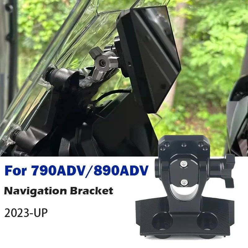 For 790ADV 890ADV 790 890 ADV Adventure Motorcycle Stand Phone Holder Shock absorber GPS Navigation Bracket Accessories 2023- For 790ADV 890ADV 790 890 ADV Adventure Motorcycle Stand Phone Holder Shock absorber GPS Navigation Bracket Accessories 2023-