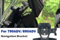 For 790ADV 890ADV 790 890 ADV Adventure Motorcycle Stand Phone Holder Shock absorber GPS Navigation Bracket Accessories 2023-