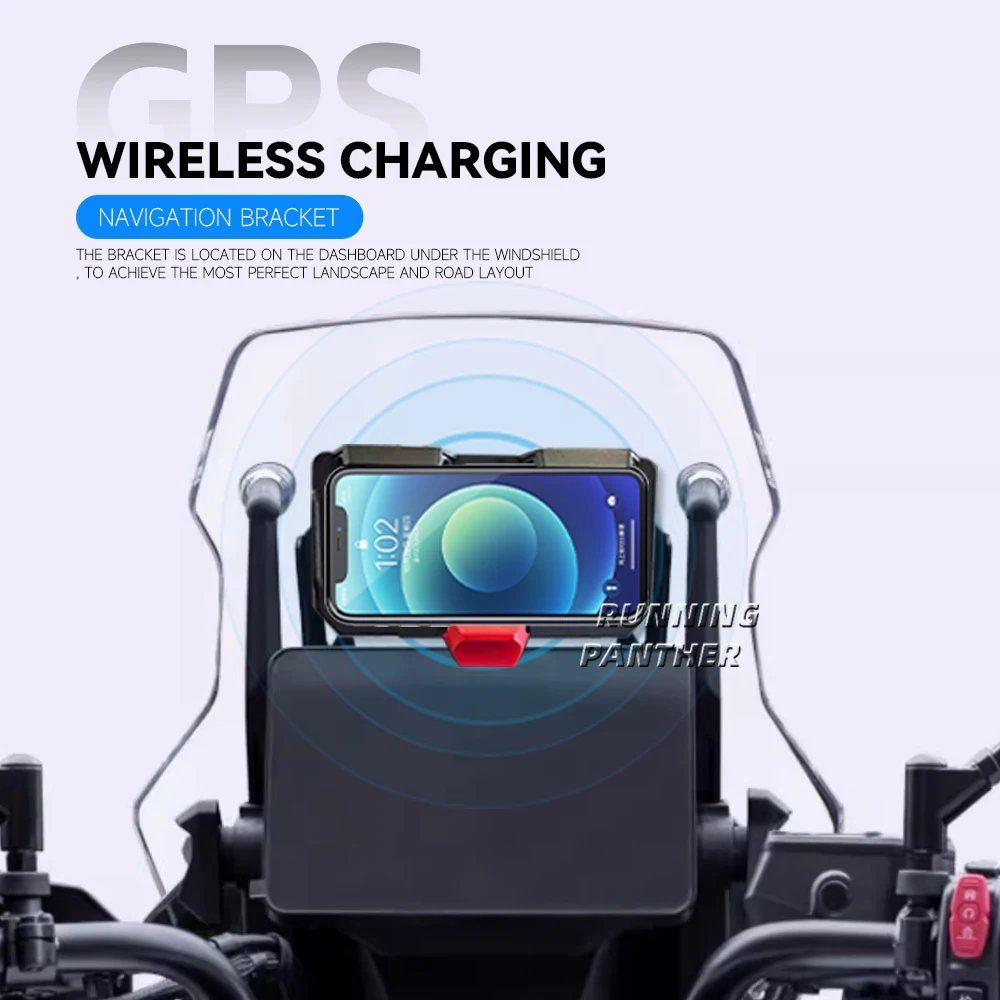 New Motorcycle Accessories Stand Holder Phone Mobile Phone GPS Navigation Plate Bracket For CFMOTO 800MT 800mt 800 MT 2023 - Image 2