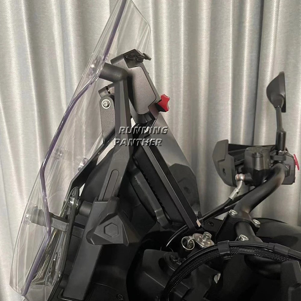 New Motorcycle Accessories Stand Holder Phone Mobile Phone GPS Navigation Plate Bracket For CFMOTO 800MT 800mt 800 MT 2023 - Image 5