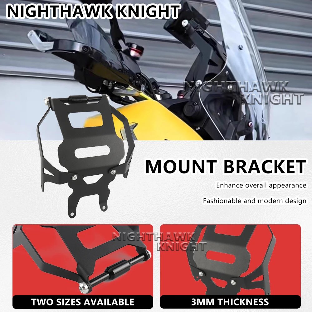 For Honda XADV750 X-ADV 750 2021-2025 24 Motorcycle Accessories Mobile Phone Holder Stand GPS Navigation Plate Bracket 12MM/22MM - Image 4