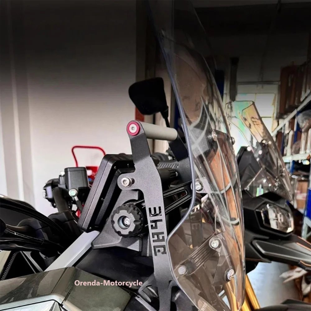 For ZONTES 368G 368-G G368 Motorcycle 22MM GPS Phone Navigation Bracket Driving Recorder Holder Aluminum Mount Stand Accessories