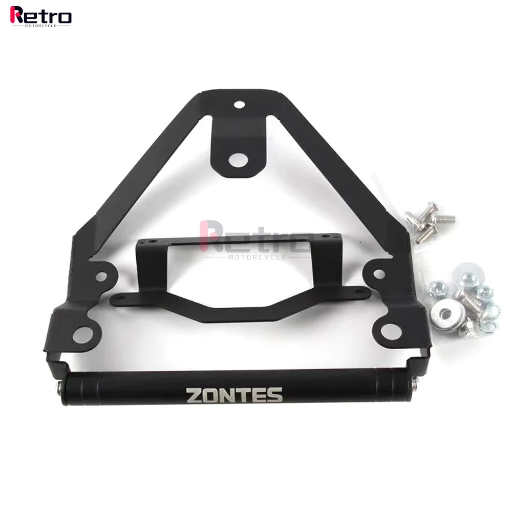 For ZONTES 368D 368 D 2024 Motorcycle 22MM GPS Phone Mount USB Charging Navigation Bracket Phone Holder Stand Shockproof