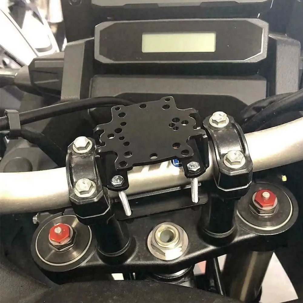 Motorcycle Front Phone Stand Holder Smartphone Phone GPS Navigaton Plate Bracket For SUZUKI V-Strom vstrom 800 DE 2023 Motorcycle Front Phone Stand Holder Smartphone Phone GPS Navigaton Plate Bracket For SUZUKI V-Strom vstrom 800 DE 2023