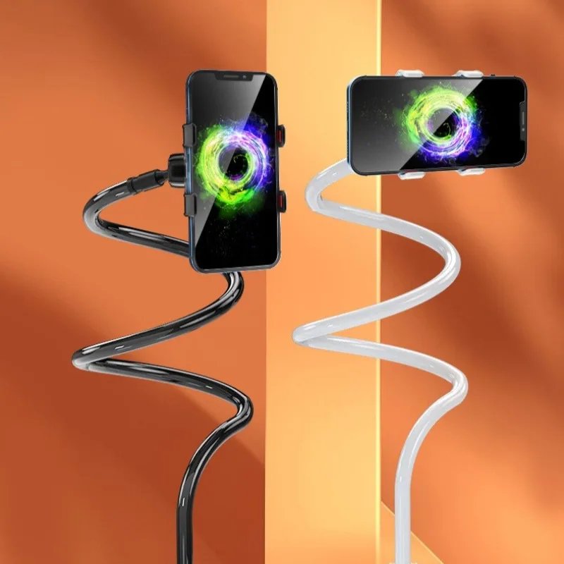 360 Clip Mobile Phone Holder Stand Portable Flexible Lazy Bed Desktop Bracket Desk Mount Stand Base For iPhone Samsung Xiaomi