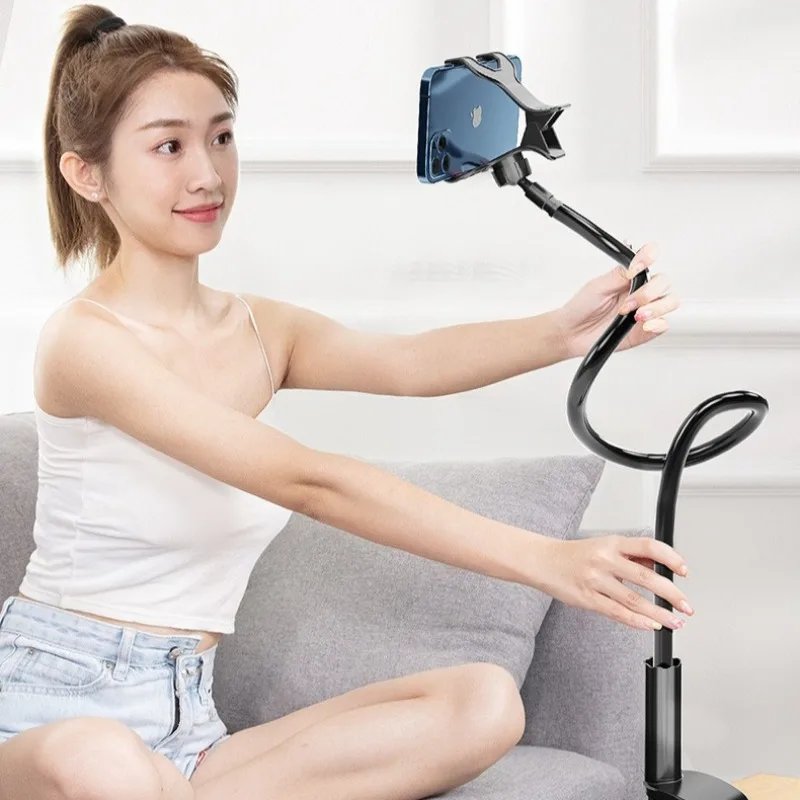 360 Clip Mobile Phone Holder Stand Portable Flexible Lazy Bed Desktop Bracket Desk Mount Stand Base For iPhone Samsung Xiaomi