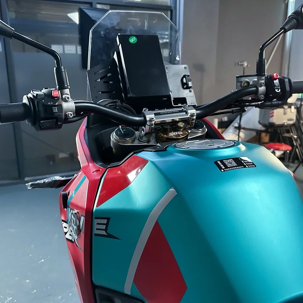 For KOVE 800X Rally Pro Super Adventure Colove KY800X ADV Motorcycle GPS Navigation Bracket Mobile Phone Holder Support Kaiyue - Image 2