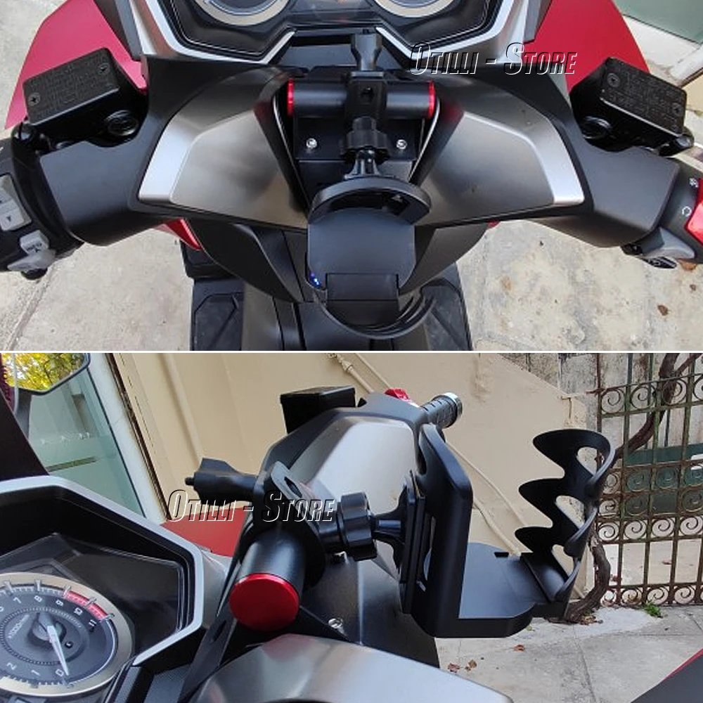 For Honda Forza 350 Forza350 NSS NSS350 2021 2022 2023 2024 New Motorcycle Phone Stand Holder GPS Navigation Plate Bracket For Honda Forza 350 Forza350 NSS NSS350 2021 2022 2023 2024 New Motorcycle Phone Stand Holder GPS Navigation Plate Bracket