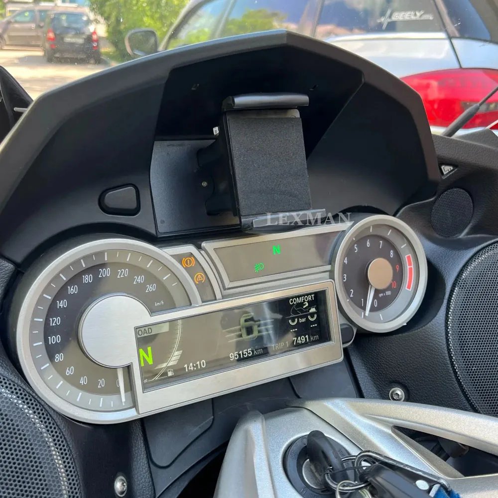 Motorcycle Accessories USB Charging GPS Smartphone Holder Navigation Bracket Mount Stand For BMW K1600B K1600GTL K1600GT 2011-20