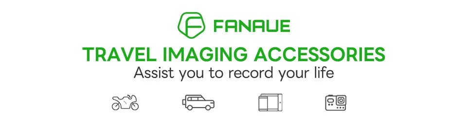 FANAUE Aluminum Motorcycle Phone Holder with Anti Vibration Device 360° Rotation Bike Phone Mount for Motorbike Bicycle ATV/UTV