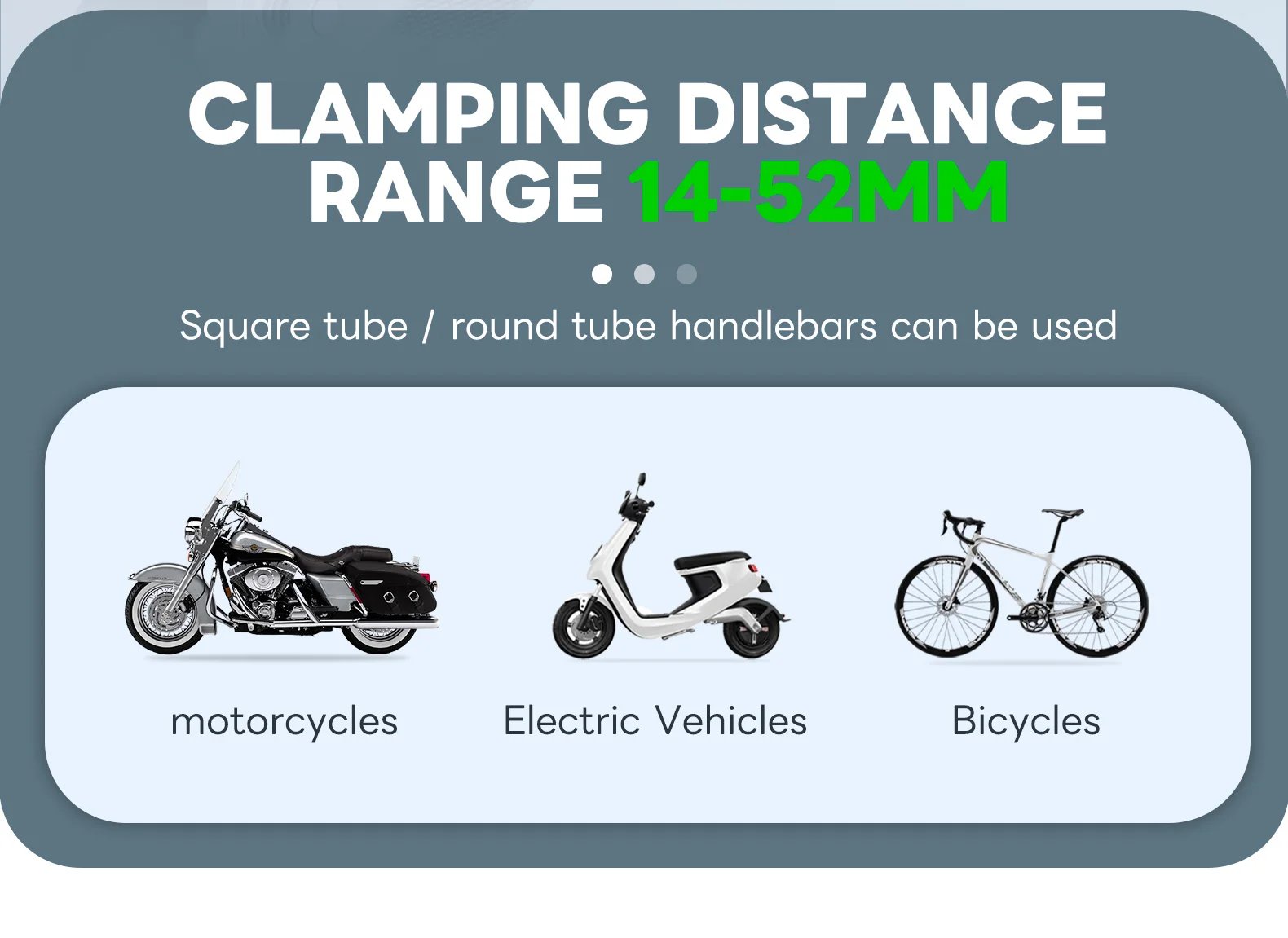 FANAUE Aluminum Motorcycle Phone Holder with Anti Vibration Device 360° Rotation Bike Phone Mount for Motorbike Bicycle ATV/UTV FANAUE Aluminum Motorcycle Phone Holder with Anti Vibration Device 360° Rotation Bike Phone Mount for Motorbike Bicycle ATV/UTV