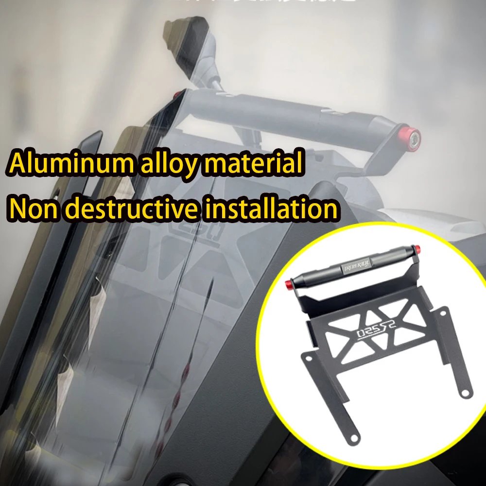 Motorcycle Accessories GPS Navigation Bracket Mobile Phone Holder Stand 22mm For 2024 2025 VOGE SR3 SR 3 SR250 Motorcycle Accessories GPS Navigation Bracket Mobile Phone Holder Stand 22mm For 2024 2025 VOGE SR3 SR 3 SR250