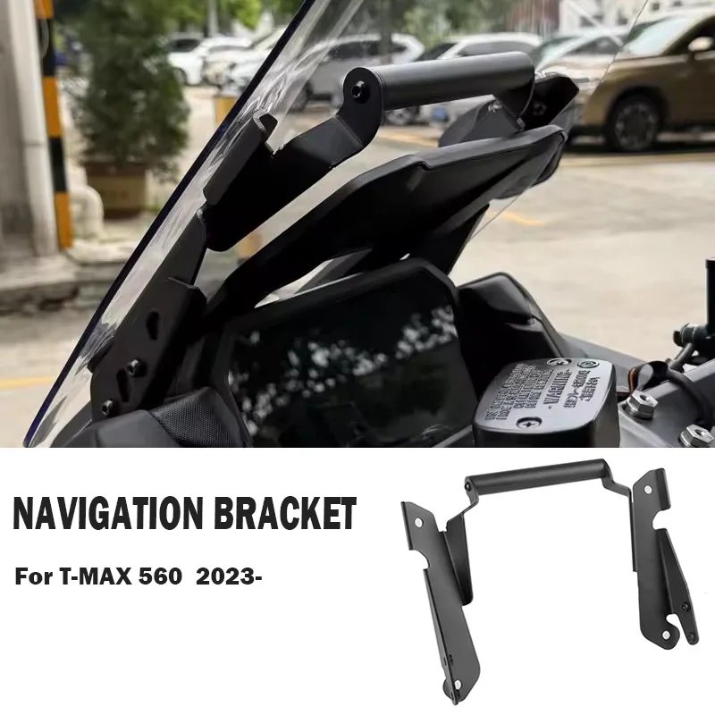 New Motorcycle Accessories Multifunctional Mobile Phone Navigation Bracket Plate Bracket kit For Yamaha T-MAX560 T MAX 560 2023- New Motorcycle Accessories Multifunctional Mobile Phone Navigation Bracket Plate Bracket kit For Yamaha T-MAX560 T MAX 560 2023-