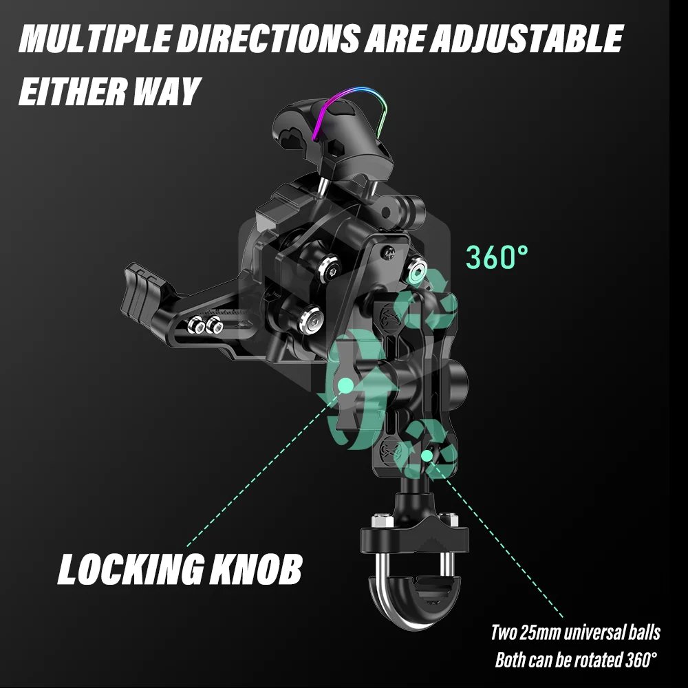 Motorcycle Mobile Phone Holder Mount Stand GPS Bracket For HP4 2011-2023 Moto Accessories For BMW S1000RR M1000RR