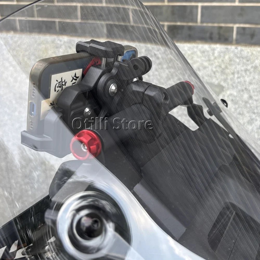 TMAX560 2025 NEW Motorcycle Accessories Front Mobile Phone Navigation Bracket GPS Mount For YAMAHA T-MAX 560 TMAX 560 T-MAX560