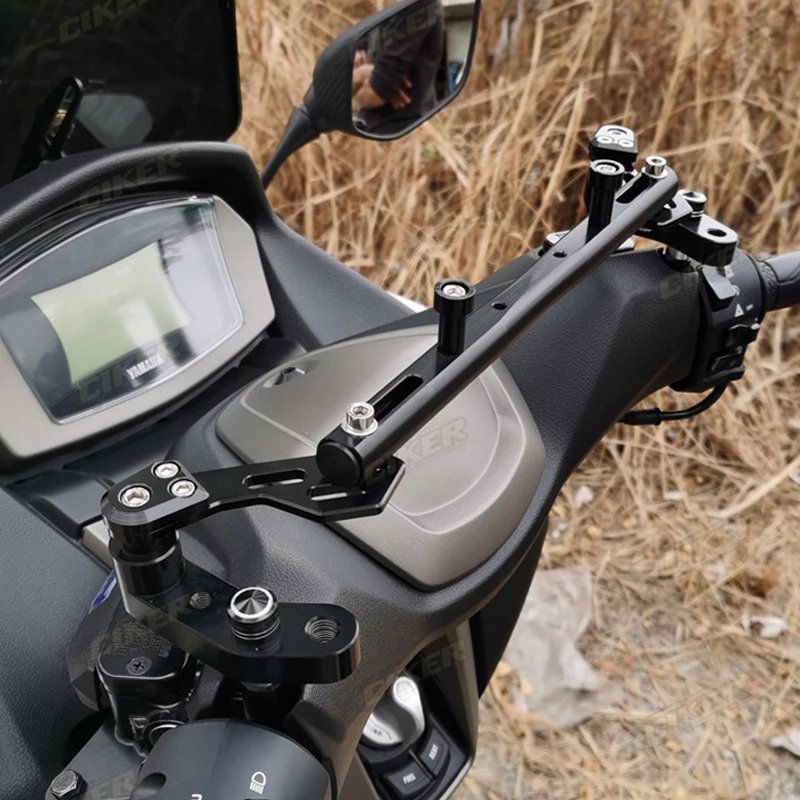 For Yamaha XMAX300/250/125/400 Crossbar Bracket Handlebar Heavy Duty Phone Holder Navigation Multifunction Cross Bar Bracket