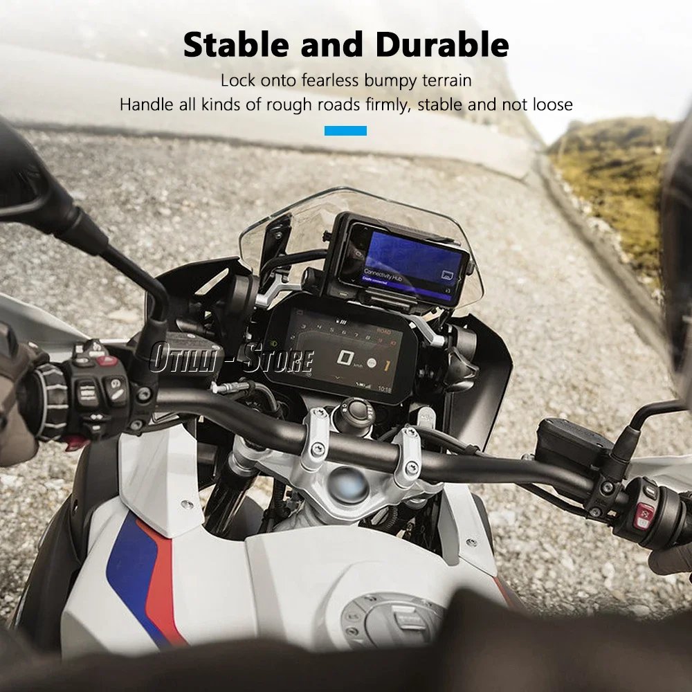 For BMW R1300GS R1300 GS R 1300 GS Adventure F900GS ADV Motorcycle Accessories Phone Holder Wireless Charger USB Fast Charging - Image 5