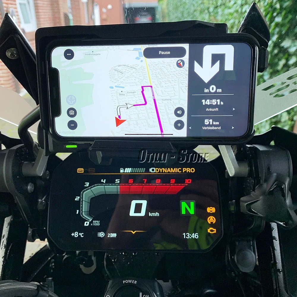 For BMW R1300GS R1300 GS R 1300 GS Adventure F900GS ADV Motorcycle Accessories Phone Holder Wireless Charger USB Fast Charging For BMW R1300GS R1300 GS R 1300 GS Adventure F900GS ADV Motorcycle Accessories Phone Holder Wireless Charger USB Fast Charging