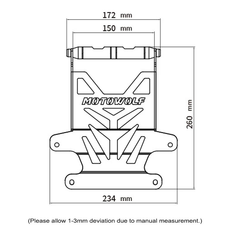 New Motorcycle Accessories Smart Phone Stand Holder Mount GPS Navigation Bracket Fit For KYMCO Racing H150 150 RacingH150 RKH150 - Image 6