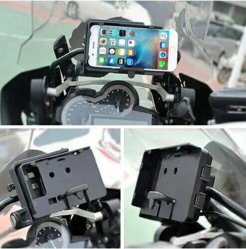 For Honda CRF1000L/1100L Africa Twin Phone Bar Mount USB Charger Bracket Holder Motorcycle Accessories For Honda CRF1000L/1100L Africa Twin Phone Bar Mount USB Charger Bracket Holder Motorcycle Accessories