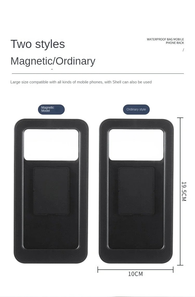 Waterproof Motorcycle Bike Mobile Phone Holder Support Universal Bicycle GPS 360° Swivel Adjustable Motorcycle Cellphone Holder