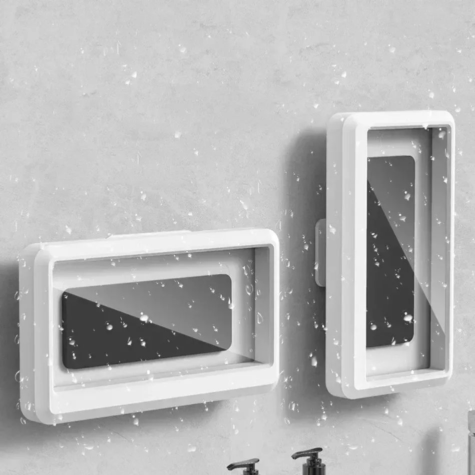 Fixed Universal Waterproof and Anti-fog Mobile Phone Case for Bathroom Shower Phone Holder Waterproof Can Touched Shower Phone Fixed Universal Waterproof and Anti-fog Mobile Phone Case for Bathroom Shower Phone Holder Waterproof Can Touched Shower Phone