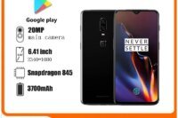Global Firmware Oneplus 6T 6t Snapdragon 845 Cellphone 5G LTE 6.41'' NFC 3700mAh 20MP+16MP full screen One Plus 6t used phone