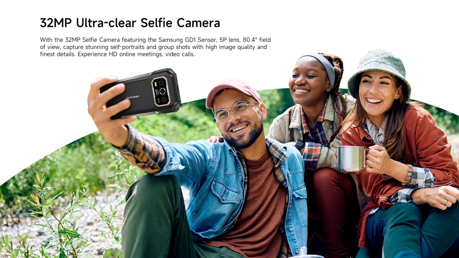 Ulefone Armor 27 Pro 5G Rugged Phone 10600mAh Smartphone 50MP Camera 64MP Night Android 14 Up to 24GB+256GB NFC Waterproof Phone