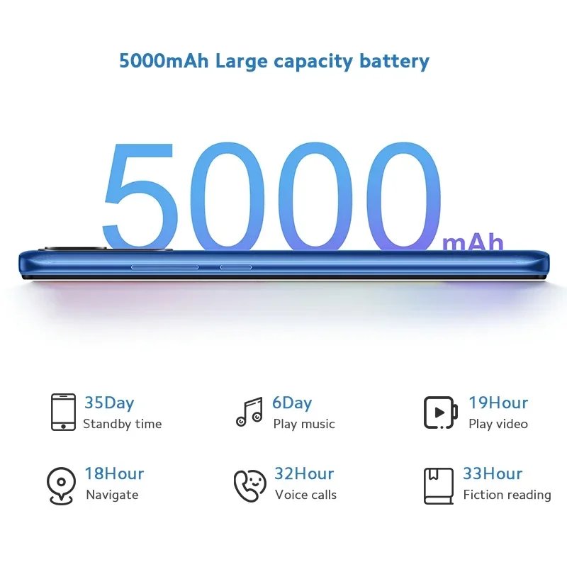 Xiaomi Redmi 10A 4G Smartphone 4GB 64GB Helio G25 Octa Core 6.53' HD Display 13MP Fingerprint 5000mAh Cellphone Global Rom