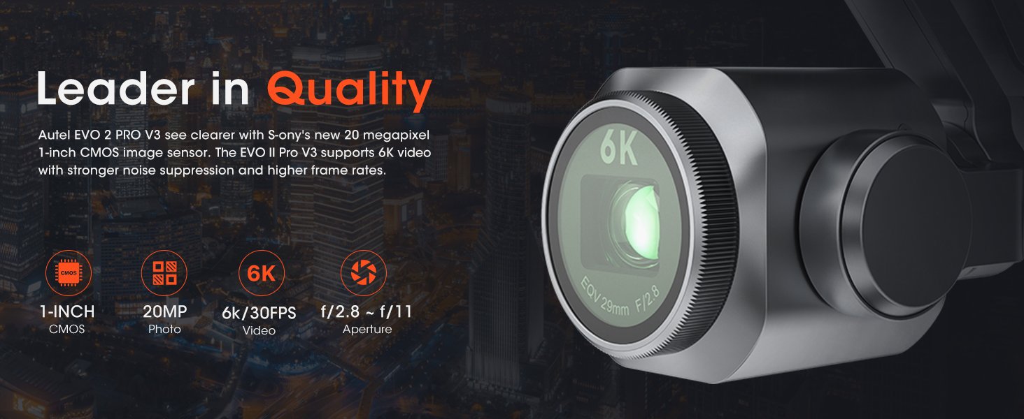 Autel Robotics EVO II Pro V3 Drone Son-y 1