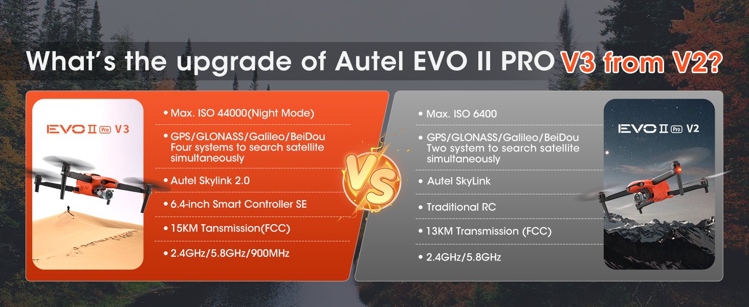 Autel Robotics EVO II Pro V3 Drone Son-y 1