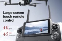 High end drone A25PR system touch screen three-axis gimbal 8k three-axis mechanical stabilization gimbal electronic anti shake