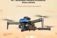 New P18 8K Dual Camera Drone Quadcopter Electronic Obstacle Avoidance Professional Drone Toy Gift For Kids
