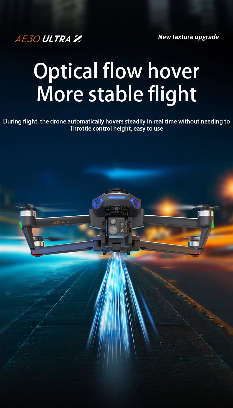 AE30 Professional Fishing Airdrop Drone 8K HD Camera 3-Axis Gimbal 10KM Brushless GPS FPV Dron Obstacle Avoidance RC Quadcopter