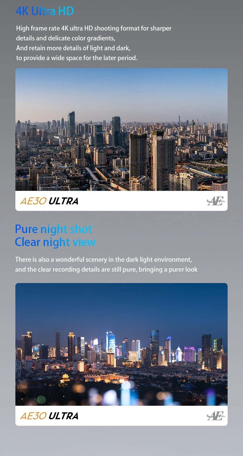 AE30 Professional Fishing Airdrop Drone 8K HD Camera 3-Axis Gimbal 10KM Brushless GPS FPV Dron Obstacle Avoidance RC Quadcopter